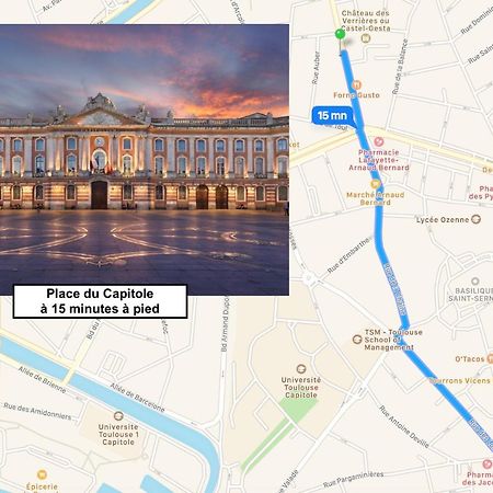 Le St Honore - Appartement Toulouse Centre Avec Chambre & Parking المظهر الخارجي الصورة